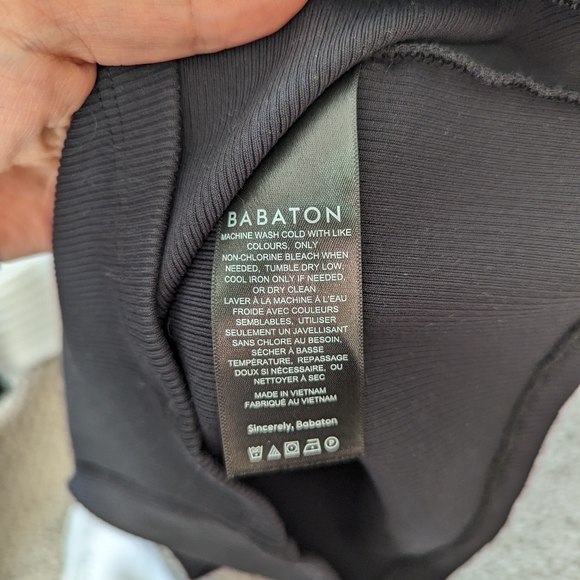 Babaton Formrib Mockneck Tank - Picture 4 of 5